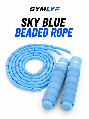 SKY BLUE BEADED ROPE