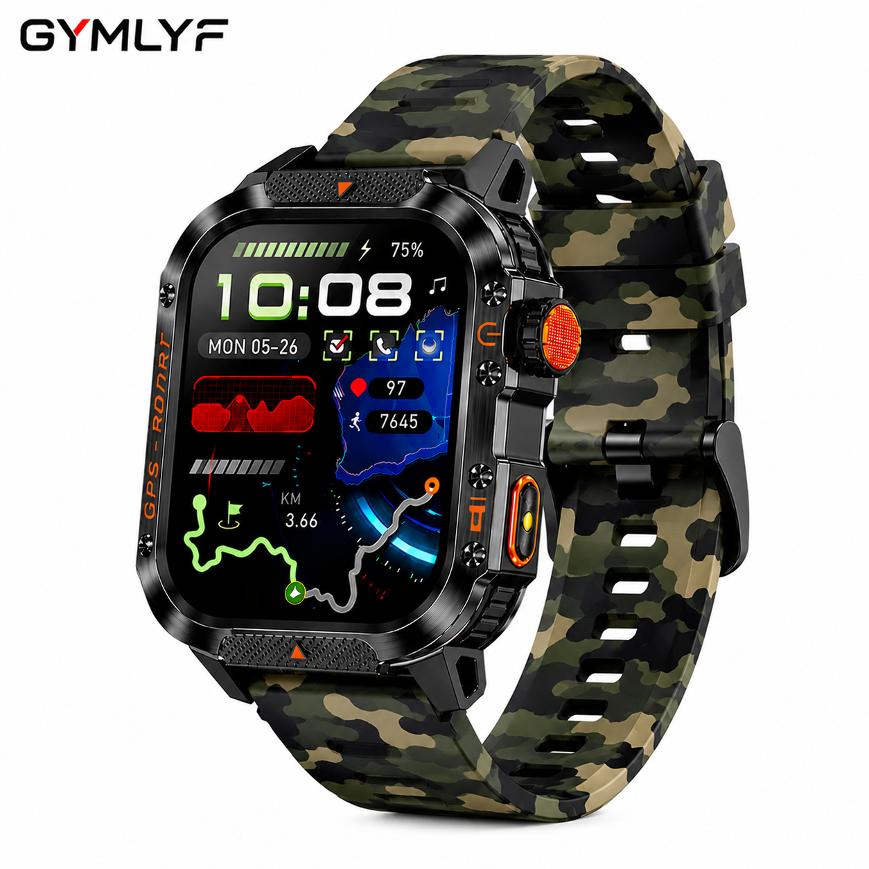 NovaForce X2 Pro GPS Rugged Smartwatch