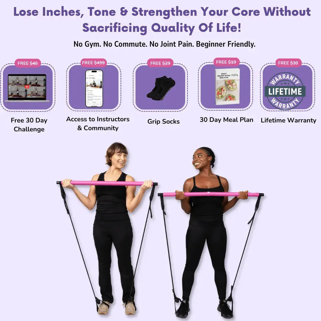 Versatile Pilates Bar for Full-Body Workouts