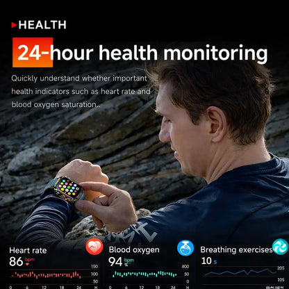NovaForce X2 Pro Rugged GPS Smartwatch with Bluetooth Calling