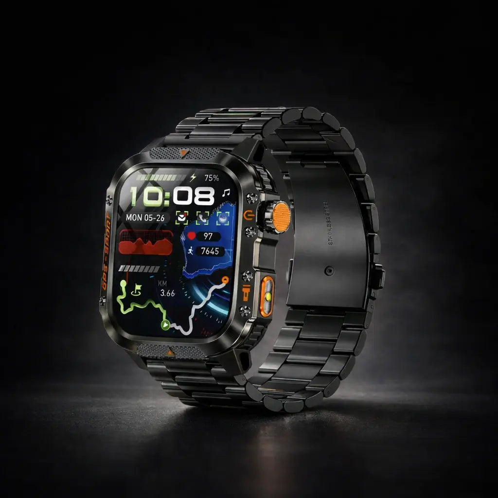 NovaForce X2 Pro Rugged GPS Smartwatch with Bluetooth Calling