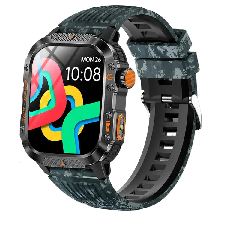 NovaForce X2 Pro Rugged GPS Smartwatch with Bluetooth Calling