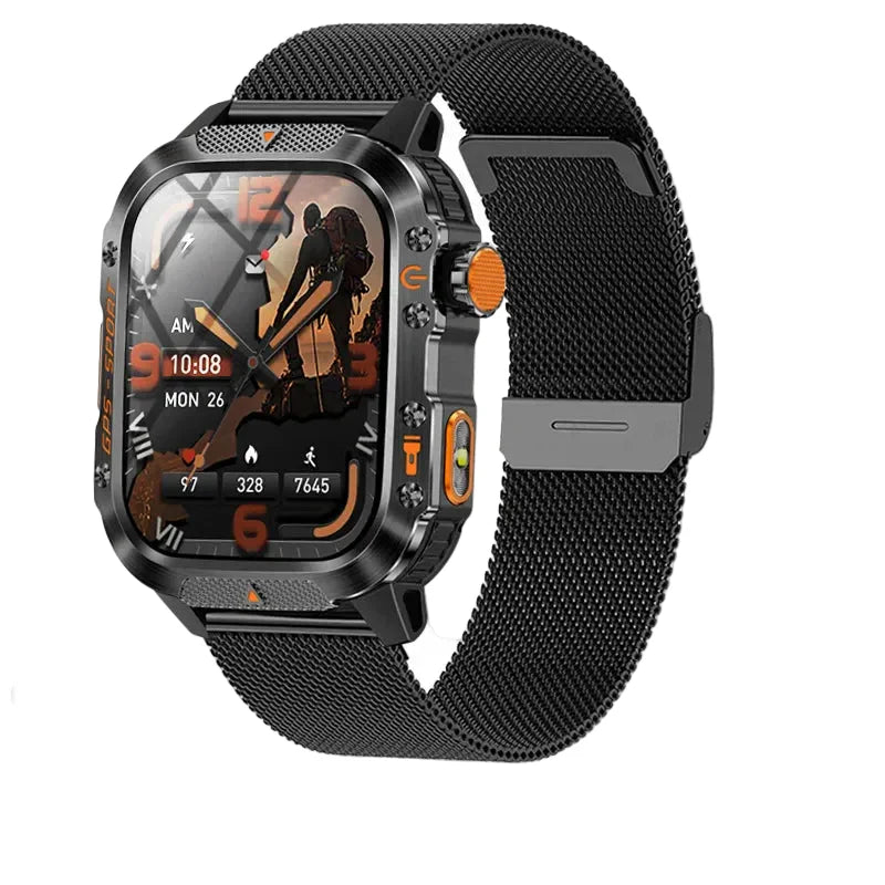 NovaForce X2 Pro Rugged GPS Smartwatch with Bluetooth Calling