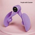 Pelvic Floor Muscle Trainer with Rep Counter – Adjustable Thigh Master for Postpartum Recovery and Leg & Butt Training