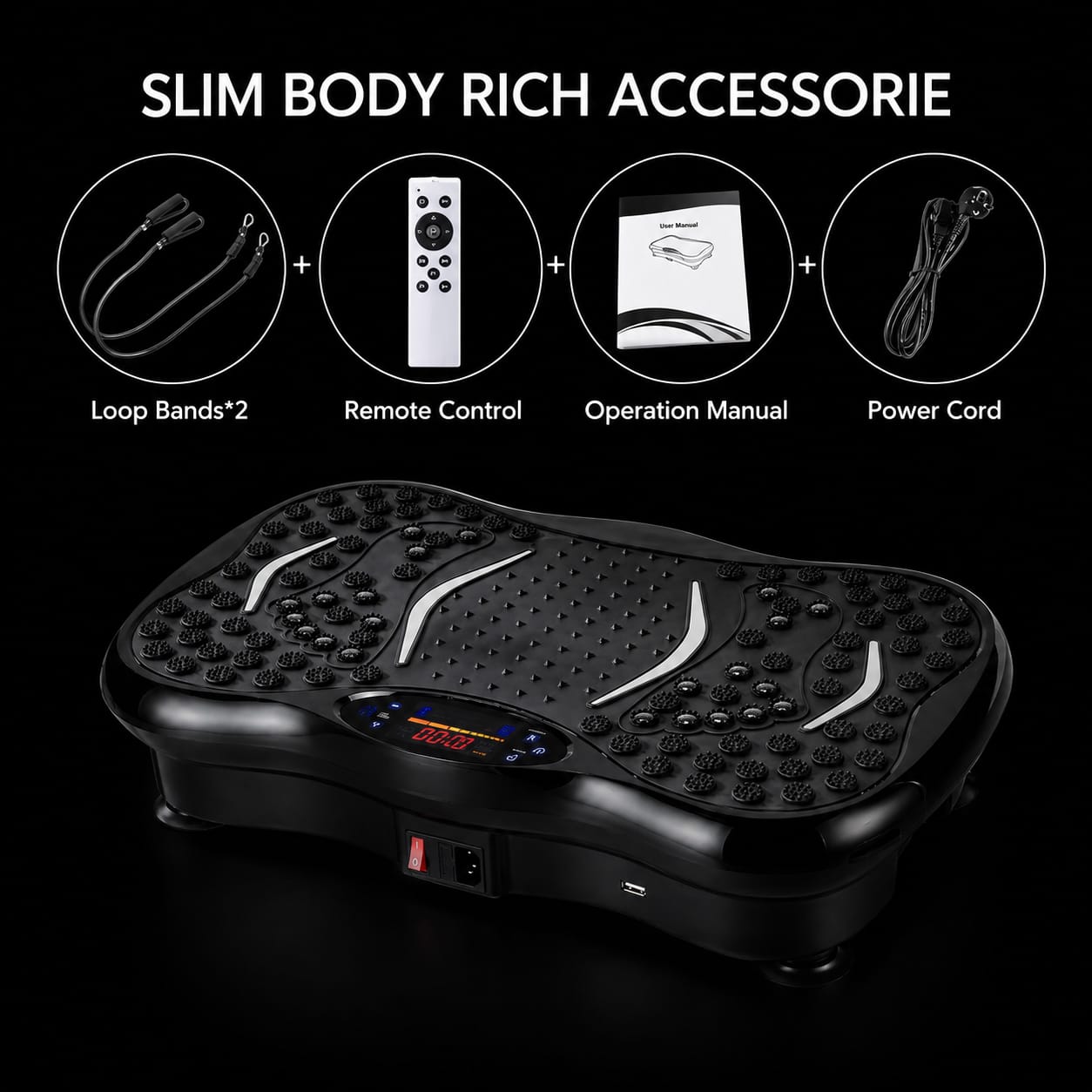 Vibration Plate Exercise Machine