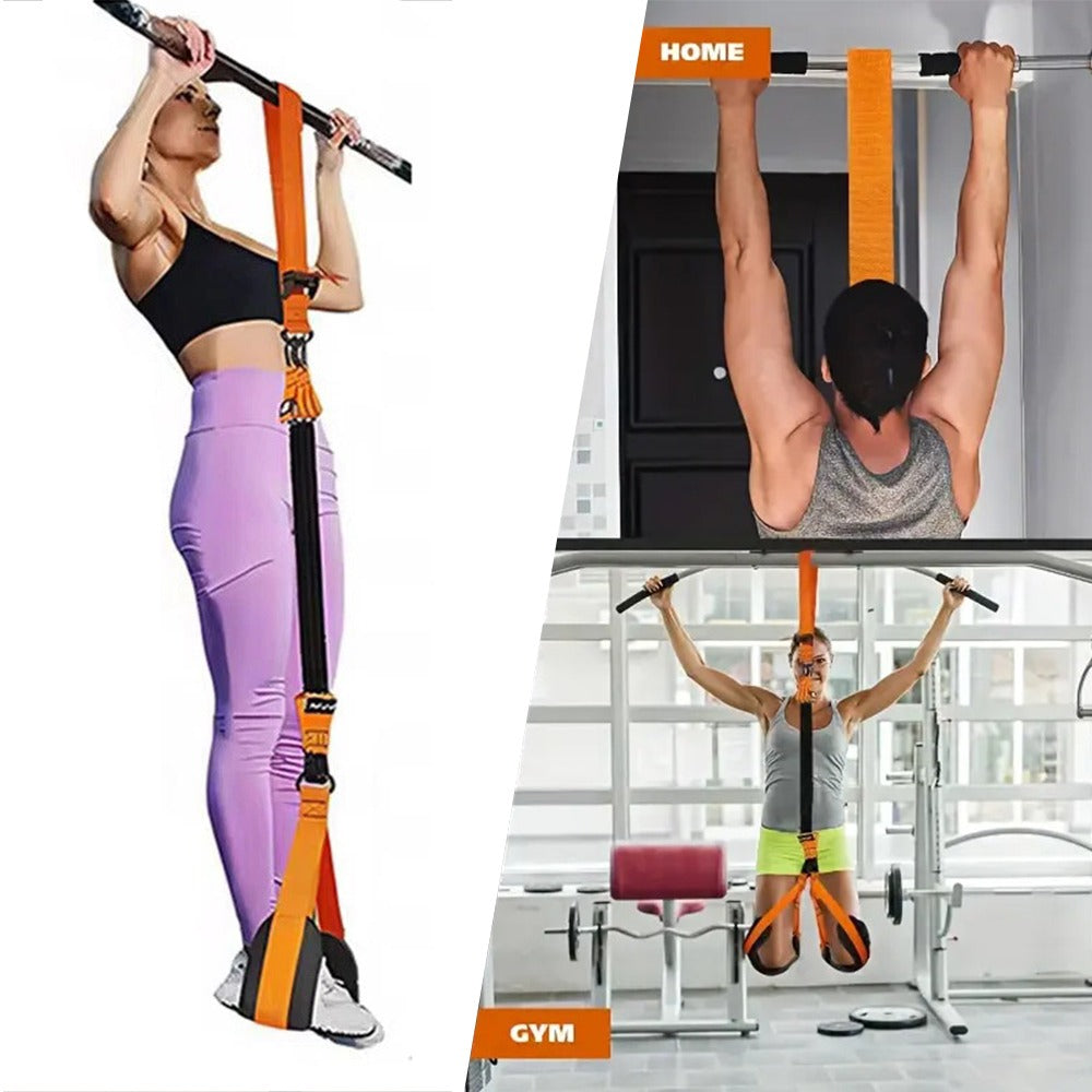 Pull-Up Assist Bands Set with Knee Rest