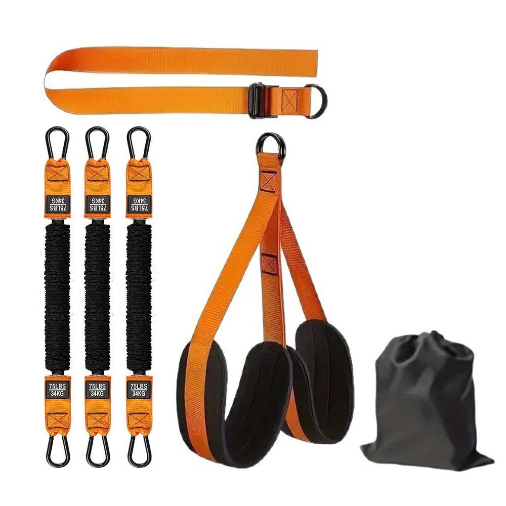 Pull-Up Assist Bands Set with Knee Rest